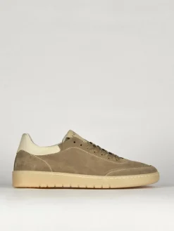 Sneakers camoscio beige