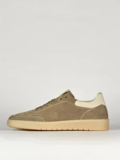 Sneakers camoscio beige
