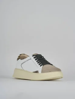 Sneakers camoscio beige