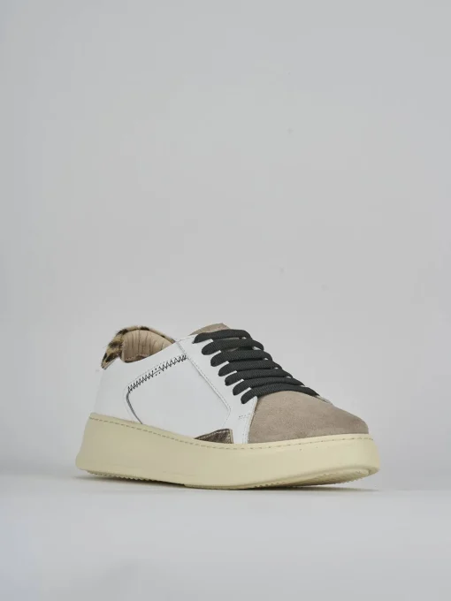 Sneakers camoscio beige