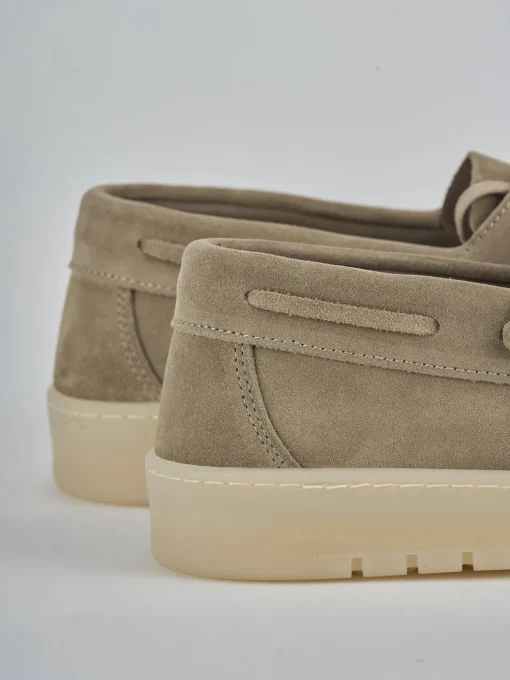 Sneakers camoscio beige