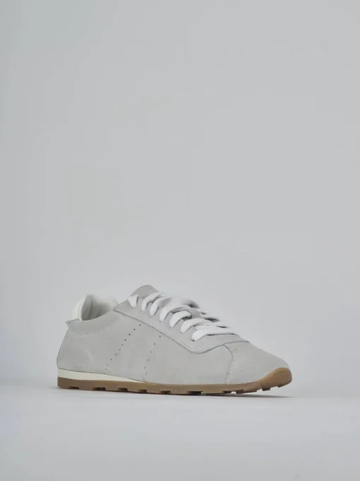 Sneakers camoscio bianco