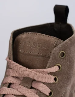 Sneakers camoscio rosa