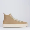 Sneakers pelle beige