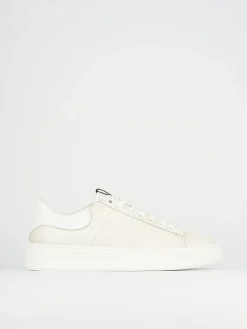 Sneakers pelle beige