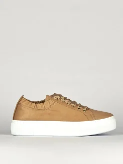 Sneakers pelle beige