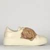 Sneakers pelle beige