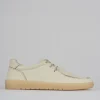 Sneakers pelle beige