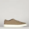 Sneakers pelle beige