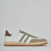 Sneakers pelle beige