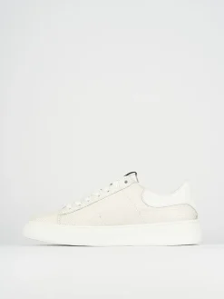 Sneakers pelle beige