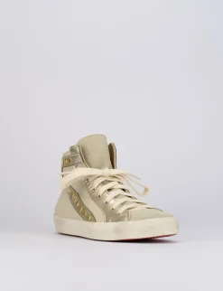 Sneakers pelle beige