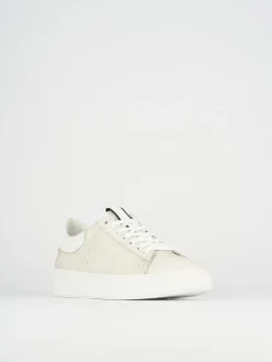 Sneakers pelle beige