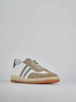 Sneakers pelle beige