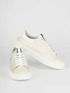 Sneakers pelle beige