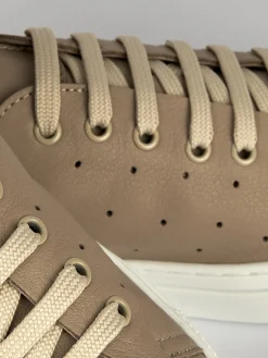 Sneakers pelle beige
