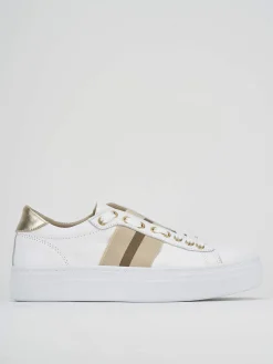Sneakers pelle bianco