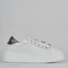 Sneakers pelle bianco