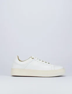 Sneakers pelle bianco