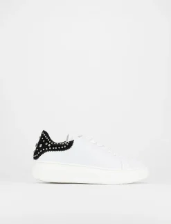 Sneakers pelle bianco