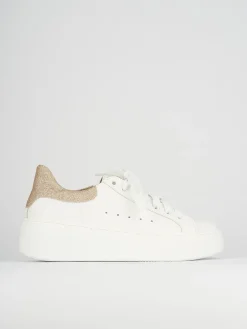 Sneakers pelle bianco