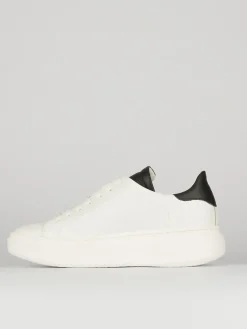 Sneakers pelle bianco