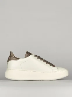 Sneakers pelle bianco