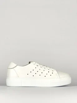Sneakers pelle bianco
