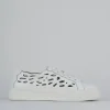 Sneakers pelle bianco