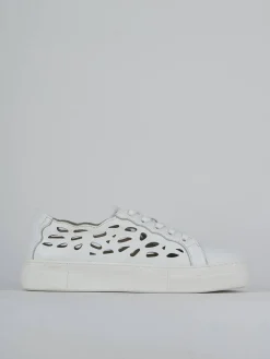 Sneakers pelle bianco