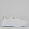 Sneakers pelle bianco