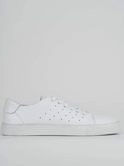 Sneakers pelle bianco
