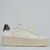 Sneakers pelle bianco