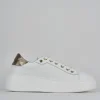 Sneakers pelle bianco