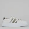 Sneakers pelle bianco