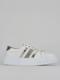 Sneakers pelle bianco