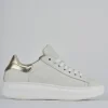 Sneakers pelle bianco