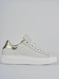 Sneakers pelle bianco