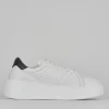 Sneakers pelle bianco