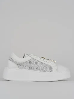 Sneakers pelle bianco
