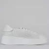 Sneakers pelle bianco