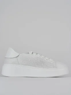 Sneakers pelle bianco
