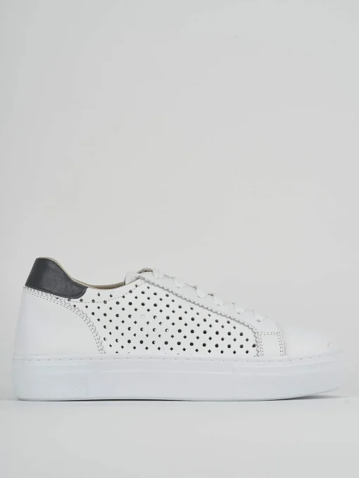 Sneakers pelle bianco