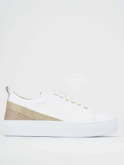 Sneakers pelle bianco