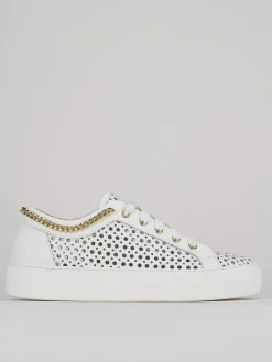 Sneakers pelle bianco