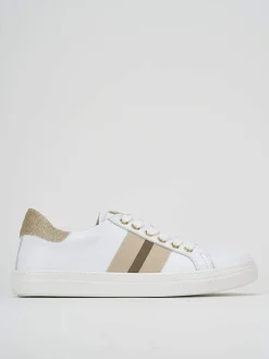 Sneakers pelle bianco