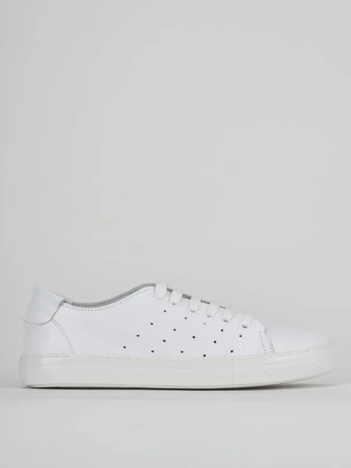 Sneakers pelle bianco