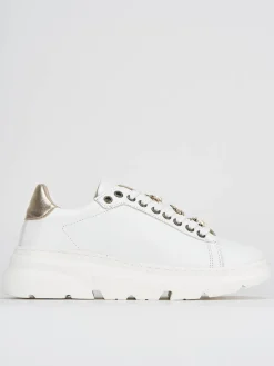 Sneakers pelle bianco