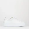 Sneakers pelle bianco