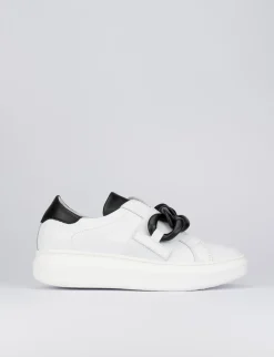 Sneakers pelle bianco